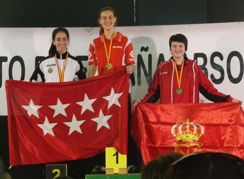 Tres medallas para Navarra en el Campeonato de España en Sala